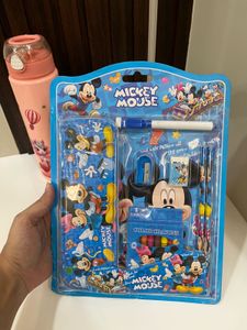 Mickey Stationery set &amp; Unicorn Bottle Combo