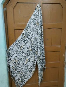 Stylish Leopard Print Scarf