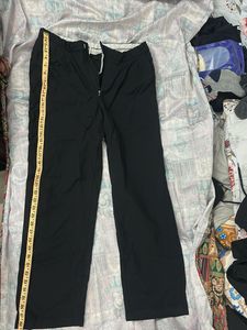 Classic Black Wide-Leg Trousers