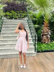 Elegant Pink mini Dress for Special Occasions