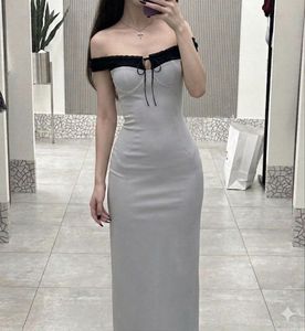 Elegant Off-Shoulder Maxi Dress