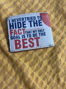 Motivational Bi-Fold Wallet Ronaldo Theme