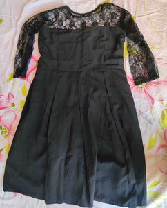 Elegant Black Lace Gown