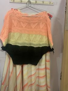 crosiya top and cotton skirt
