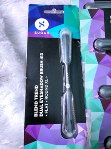 Pack Of 6 Sugar Dual Eyeshadow Brush Combo