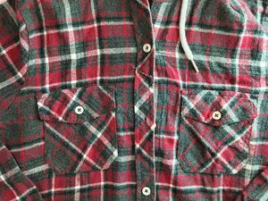 Hooded Flannel Shirt