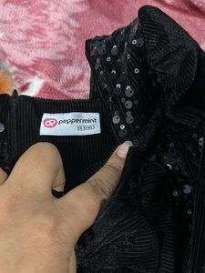 black party wear dress for kids