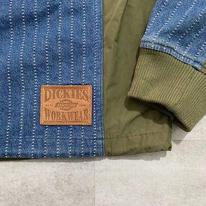 Dickies Modern Sashiko Denim Hybrid Bomber Jacket