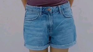 H&amp;M blue Denim shorts!