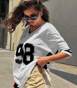 SAVANA Oversized White jersey'98