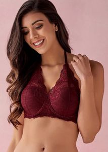 Clovia Padded Underwired Full Cup Halter Neck Bral