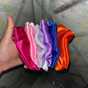Colorful Scrunchie Set of 6