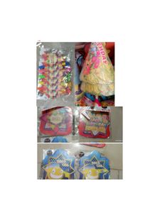 Happy Birthday Party Supplies Set