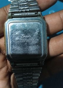 Vintage casio calculater watch