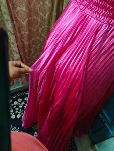 Elegant Pink Maxi Dress