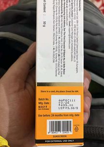 Dr. Sheth's Centella Niacinamide Sunscreen SPF 50