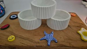 White Decorative Cups
