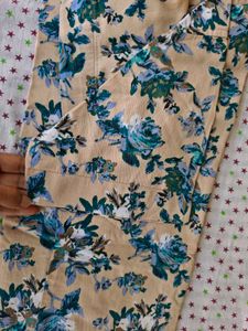Men's Floral Print Short Sleeve Shirt