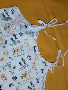 Cute Tribal Print Baby Frock