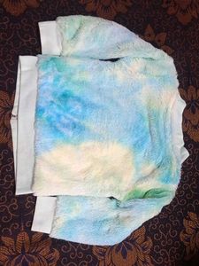 Cute Furry Tie-Dye Jacket