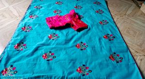 💙beautifulsaree Without blouse💙