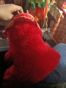 Cute Red Plush Toy