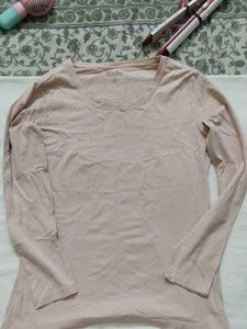 Soft Pink Long Sleeve Top