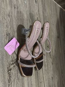 Sparkling Rose Gold Heels
