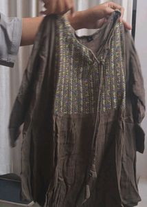 Embroidered Short Kurti