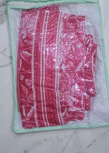 Beautiful Pink Printed Kurta Set