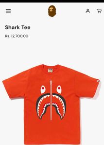 BAPE Shark Mouth Graphic Tee