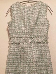 Korean Elegant Tweed Sleeveless Dress 💎🪞📀🌔🎐🧚