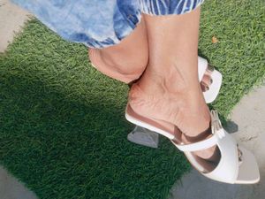 White Heels - Flats &amp; Sandals