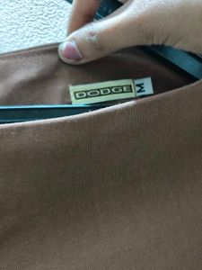Brown Wide Leg Trousers