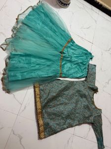 Embellished sharara set