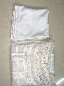 Lace Detail White Top
