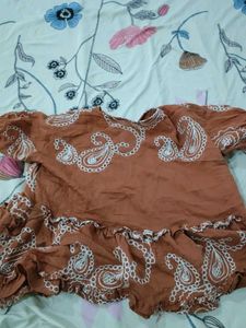 Boho Paisley Print Kurta xl size