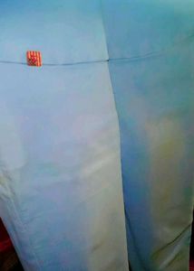 Blue Jeans with American Flag Pin