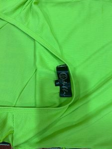 Neon Green Halter Neck Bodycon Dress