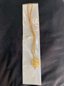 Elegant Gold Peacock Pendant Necklace