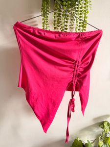 Hot Pink Bandeau Top
