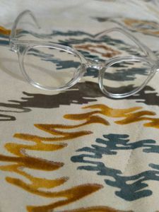 Stylish Black And Transparent Eyeglasses