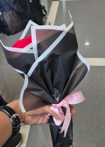 Handmade Crochet Rose Bouquet