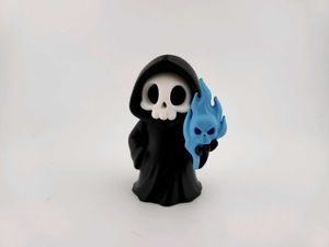 Grim Reaper with fire – Skeleton Action Figure