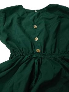 Elegant Dark Green Co-ord Set