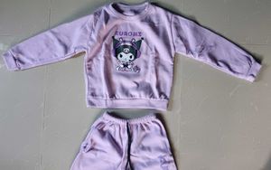 🇯🇵 Cute Kuromi Sweatshirt &amp; Jogger Set