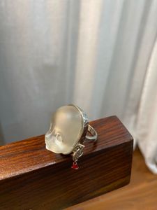 Devil Elf Ring with Red Gem