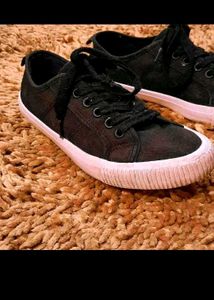 Black Canvas Sneakers available in coins
