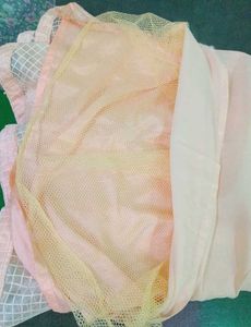 Elegant Peach Ethnic Skirt