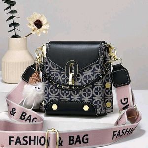 Stylish Crossbody Bag with Charm
